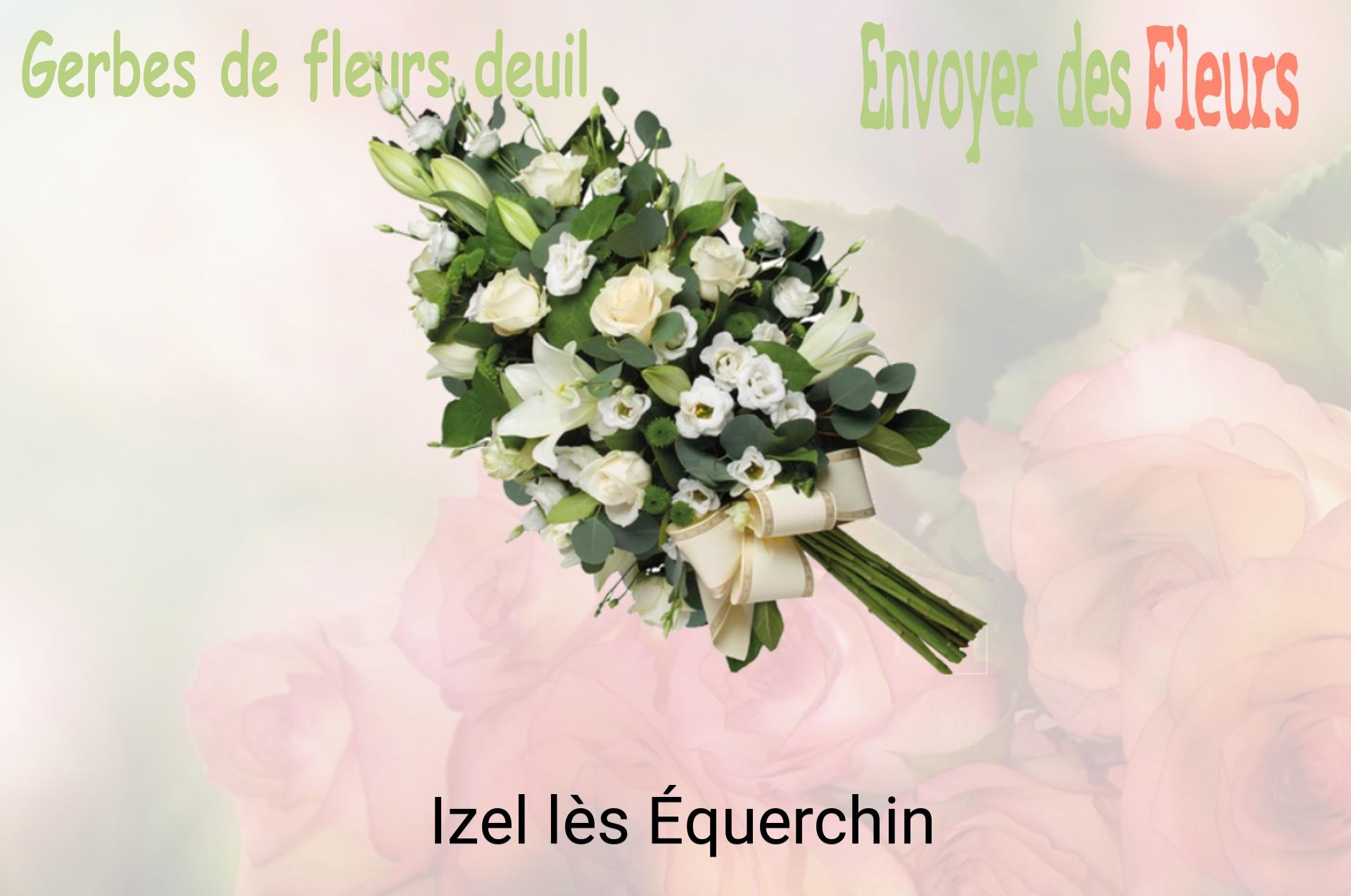 Gerbe de fleurs de deuil livrée à Izel-lès-Équerchin